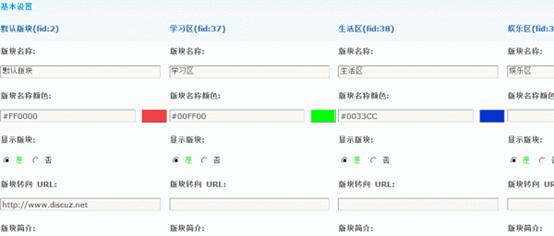 Discuz论坛版块管理如何设置 第12张