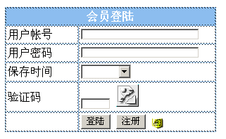 帝国CMS前台会员登陆表单的制作教程