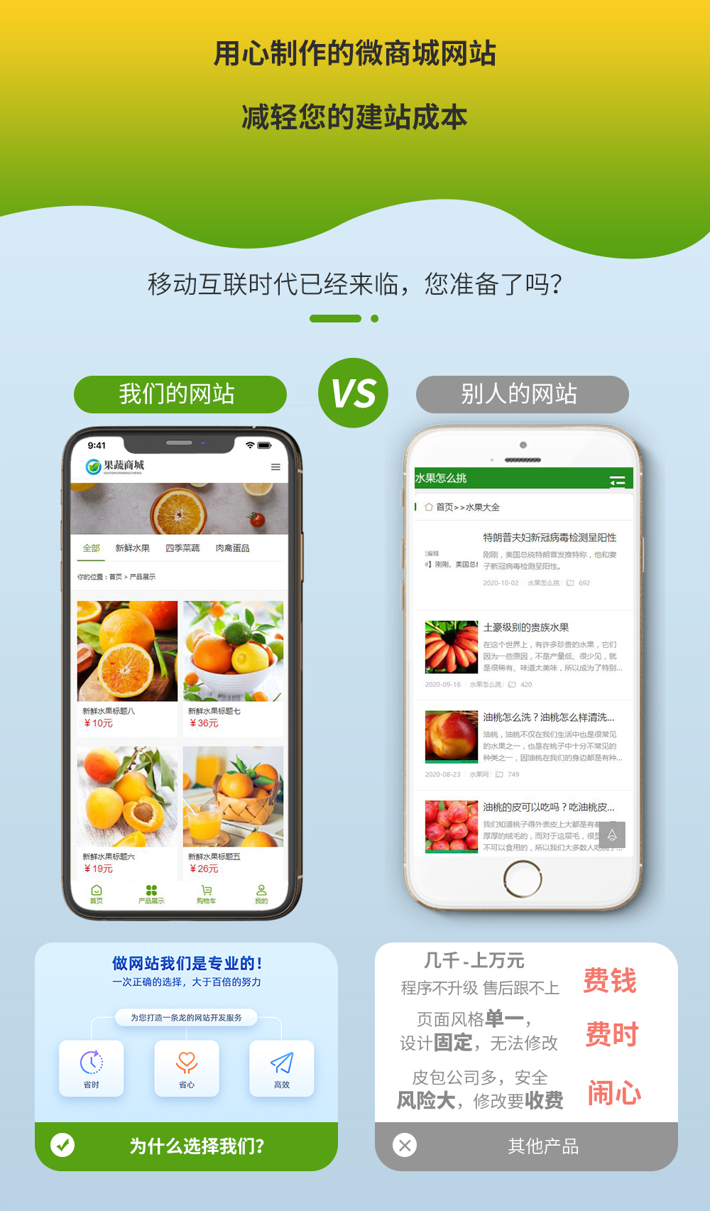 水果蔬菜鲜果商城网站模板(图1) 水果蔬菜鲜果商城网站模板(图1)